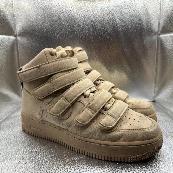 Size 6 Nike x Billie Eilish Air Force 1 High '07 SP  Brown Mens Shoes DM7926-200 - Picture 4 of 10
